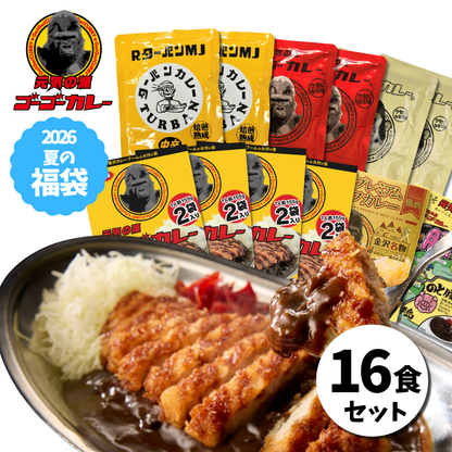 ゴーゴーカレー 夏の福袋選べる7食・12食・16食セット【送料無料】